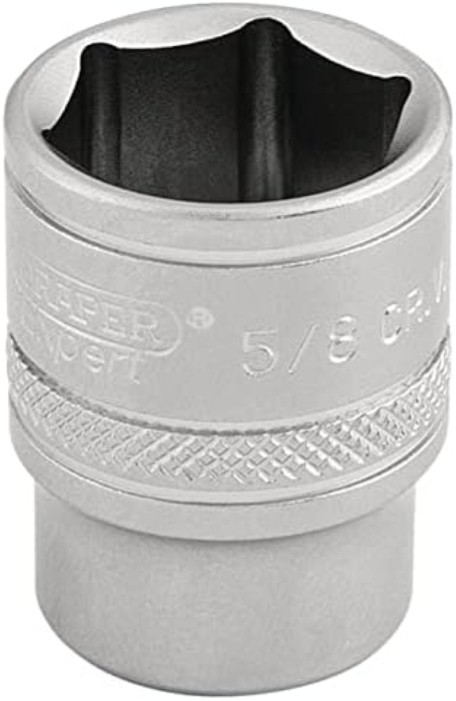 Draper 1.8d/MS Square Drive 6 Point Imperial socket, blu, 5/20,3 cm "3/20,3 cm