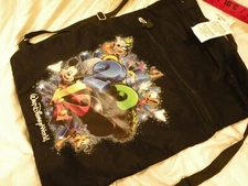 Disney Parks Walt Disneyland Resort Black 2012 Cinch sack Backpack