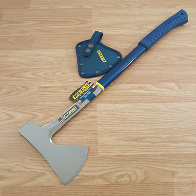 Estwing Campers Satin Finish Steel Steel Axe Head 4'' Cutting Edge Nylon Handle