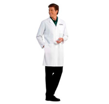 Fashion Seal Healthcare Lab Coat Size Medium Bright White