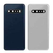 For LG V60 ThinQ 5G Battery Rear Back Door Cover Housing Case Replacement Glass
