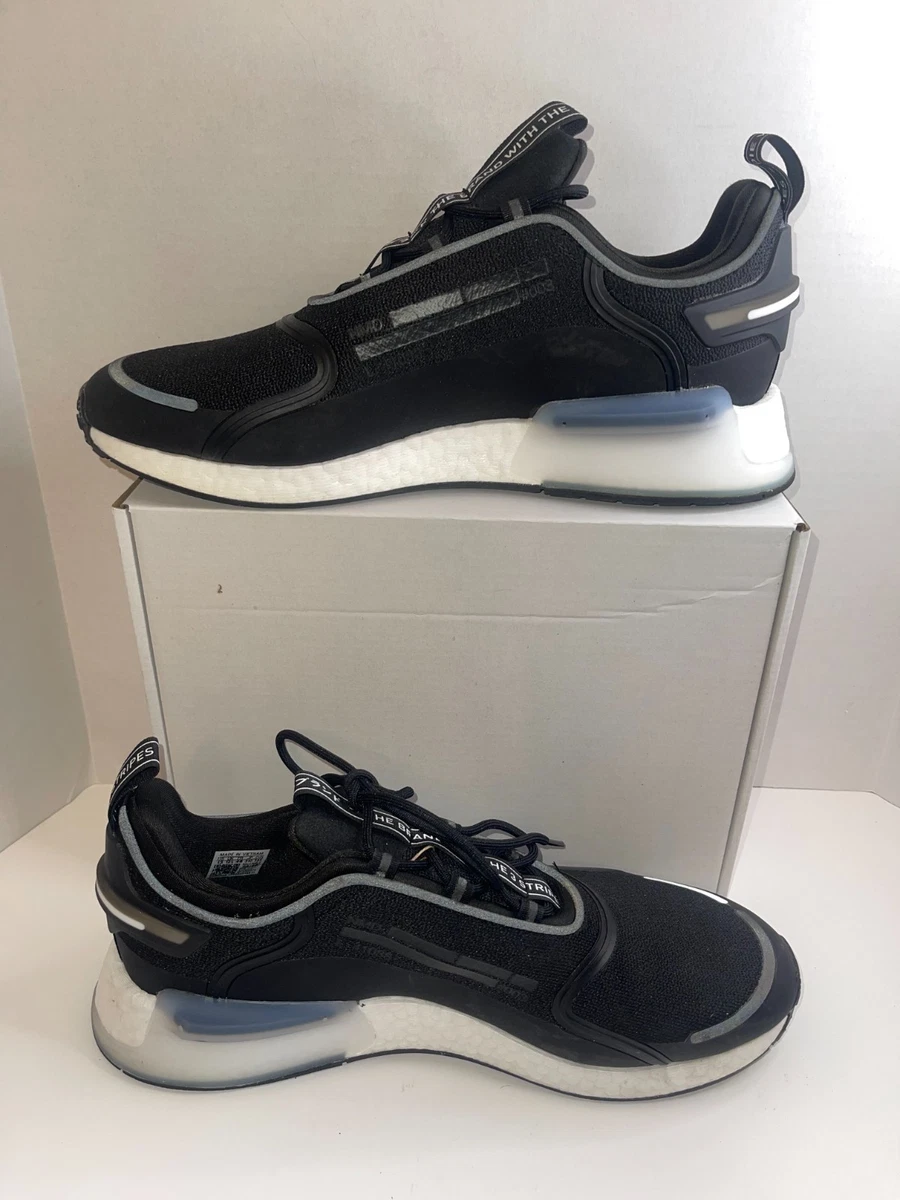 Adidas Originals NMD_V3 – Core Black/Cloud White/Gold Metallic – Men’s 9.5 adidas NMD_V3 Cloud White Core Black | eBay main image 2