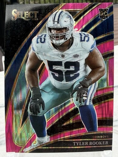 2025 Panini Select - Club Level Tyler Booker #298 Pink Prizm /6 (RC)