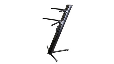 Apex Ultimate Support AX-48 Keyboard Stand Black With Laptop Stand