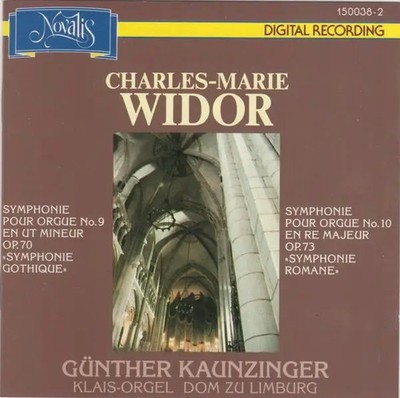 CD Charles-Marie Widor Symphonie Pour Orgue No. 9 En Ut Mineur Op. 70 inchSympho