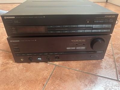 Pioneer Stereo Amplifier A-X440 Und FM/AM Digital Synthesizer Tuner F-X440L