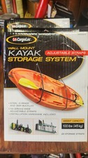 Cargoloc Wall Mount Kayak Storage System New in Box 100lb Capacity