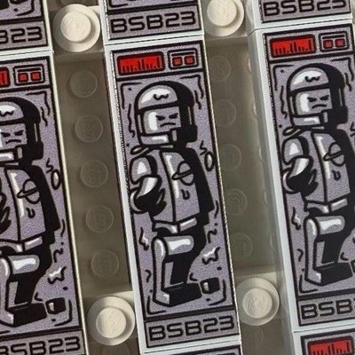 Lego Classic Spaceman  Carbonite UV PRINT
