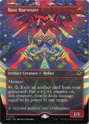 Rust Harvester Borderless R Edge of Eternities 310 NM MTG