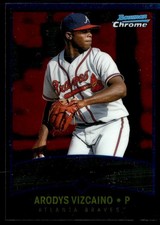 2011 Bowman Chrome Throwbacks Arodys Vizcaino Rookie Atlanta Braves #BCT19