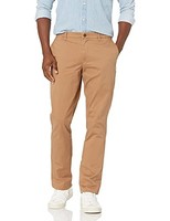 Chinohose Herren 36W/28L Khakibraun Stretch Sportlich Amazon Essentials