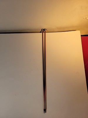 Boye USA Metallic Copper #6 Knitting Crotchet Needles