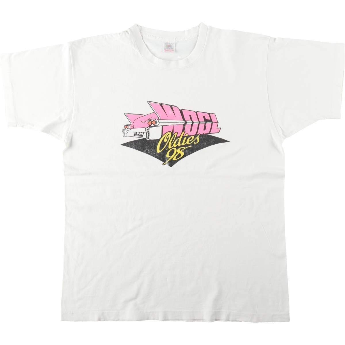 Used 90'S Fruit of the Loom printed T-shirt made in USA men's size XL equiva...