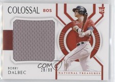 2021 Panini National Treasures Colossal Materials /99 Bobby Dalbec #CM-BD 0yx2