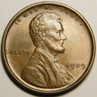 1909 P Lincoln Wheat Cent Penny AU-UNC  "Actual Coin Pictured"