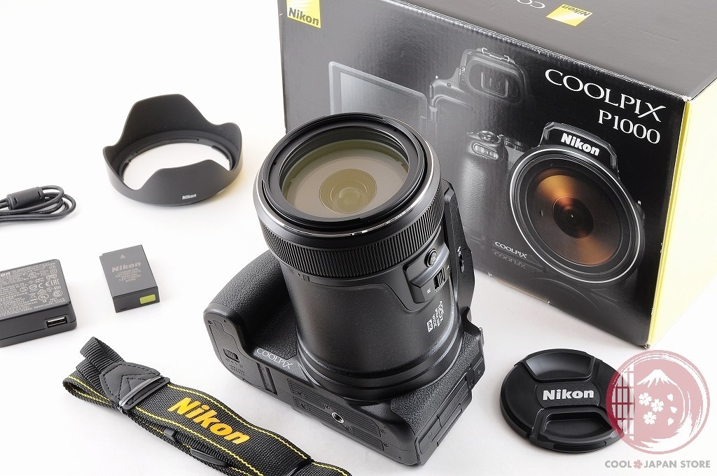 NoShip2US[MINT+ in Box] Nikon COOLPIX P1000 16.0MP Digital Camera  Japan Ck14