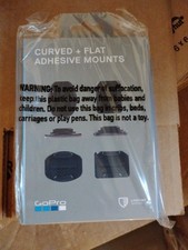 GoPro Curved  Flat Adhesive Mounts-Fits All GoPro Cameras BNIB