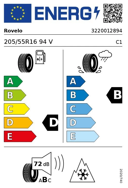 4x Ganzjahresreifen Neureifen Allwetterreifen 205 55 R16 91V XL M+S Schneeflock - Bild 2 von 3