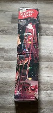 Vtg Mr Christmas Stepping Santa Ladder Climbing Animated Musical Lights