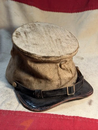 Civil War Confederate Confederate Jeff Davis Kepi Hat Cap (1st National Pattern)