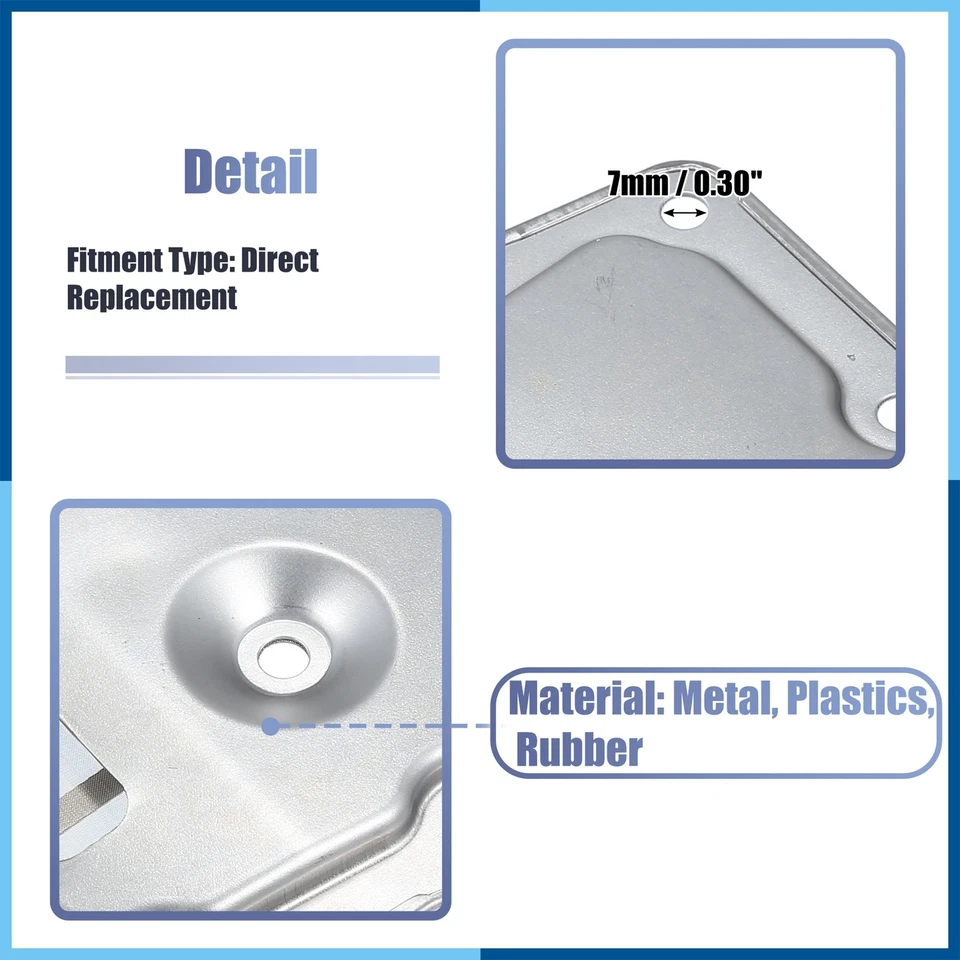 Transmission Filter Oil Pan Gasket Kit for Nissan Versa 12 - Image 4 of 4