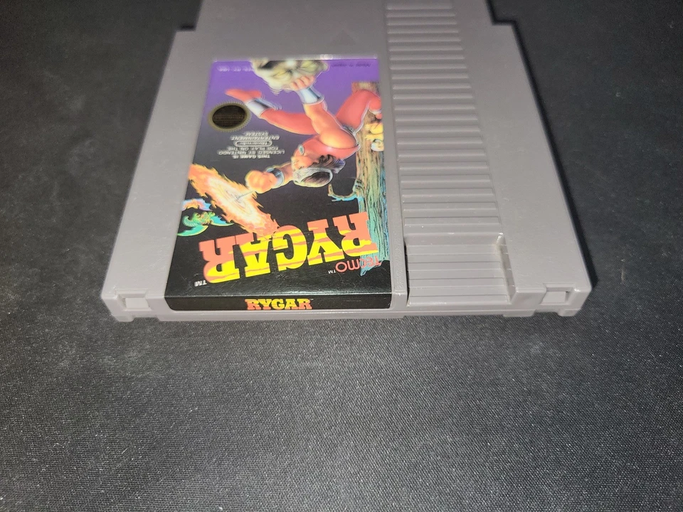 Rygar Tecmo Authentic Nintendo NES NRMT condition game cartridge - Image 3 of 3
