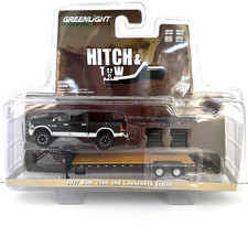 Greenlight Hitch Tow 2017 Dodge Ram 2500  & Gooseneck  Trailer New
