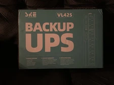 SKE Smart Key Energy VL425 Black Compact Size Battery Backup UPS