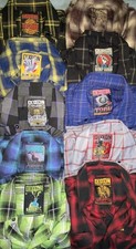 Dixxon Mens Flannels Size Medium Lot Of 10 Flannel