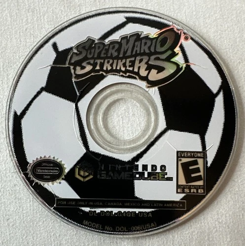 Super Mario Strikers (Nintendo GameCube 2005) Tested Game Disc Only