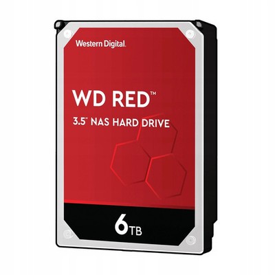 Hard drive Western Digital WD Red WD60EFAX 6TB SATA III _DAMAGED