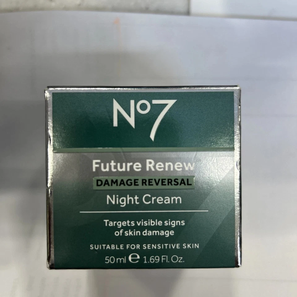 No7 Future Renew™ Damage Reversal Night Cream - 50ml 100% ORIGINAL ⭐⭐⭐⭐⭐