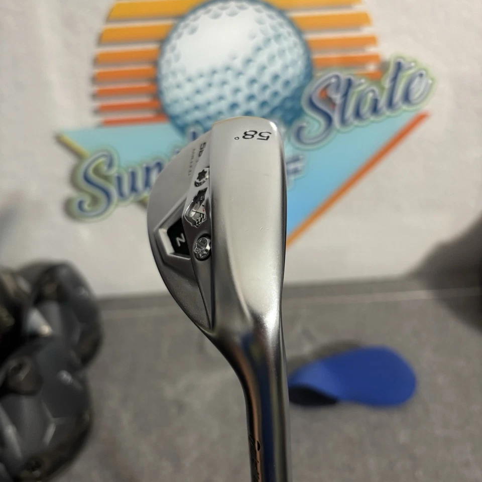 MINT - TaylorMade Z TP 58* Wedge - Steel Wedge Flex + Cover - Image 3 of 4