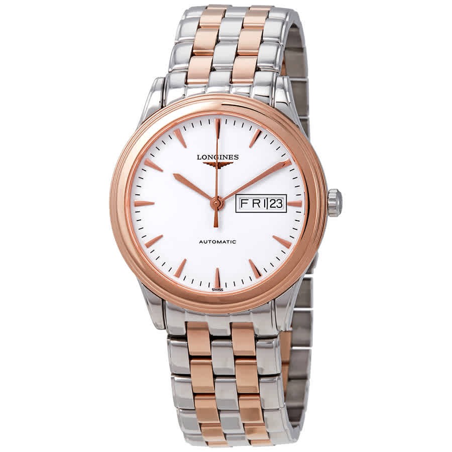 Longines Flagship Automatic White Dial Men Watch L4.899.3.92.7