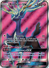 Moderately Played Xerneas GX - 126/131 - Full Art Ultra Rare Pokemon Forbidden L