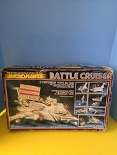 Vintage 1977 MEGO Micronauts Battle Cruiser Playset w/Box INCOMPLETE