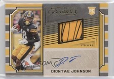 2019 Chronicles Timeless Treasures Jersey 13/25 Diontae Johnson Patch Auto 0a6