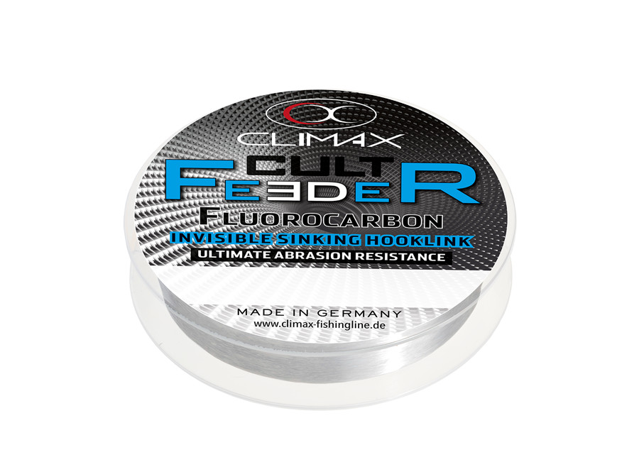 Кормушка Climax CULT Feeder из флюорокарбона, палантин Angelschnur Vorfach
