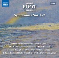 Audio Cd - Marcel Poot - Symphonies Nos. 1-7 (2 Cd) - Naxos -D- Neu