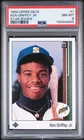 PSA 8 nm-mint 1989 UPPER DECK #1 KEN GRIFFEY JR. STAR ROOKIE MVP legend