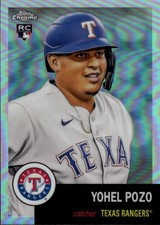 2022 Topps Chrome Platinum Anniversary Yohel Pozo #169 Refractor Texas 3I