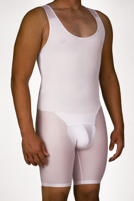 Men s Compression Bodysuit Shaper | Full Body Girdle | Made in USA | S 4XL