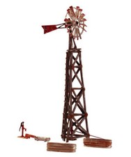 NEW Woodland Scenics Old Windmill N Built and Ready BR4936