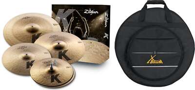 Zildjian K Custom Dark Box Cymbal Set Satz Becken HiHat Crash Ride Beckentasche