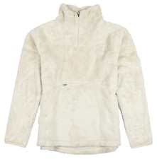 THE NORTH FACE Women's Osito Quarter Zip Pullover Top sz XL X-Large Gravel Beige