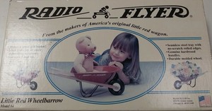 radio flyer mini wheelbarrow