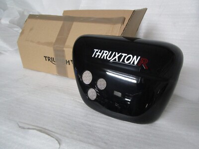 17-18 Triumph Thruxton 1200R Right Side Panel JET BLACK | eBay
