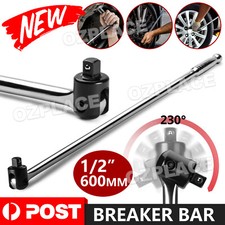 1/2" 600mm 24" Breaker Bar Socket Drive Wrench Spanner CRV Steel Chrome Vanadium
