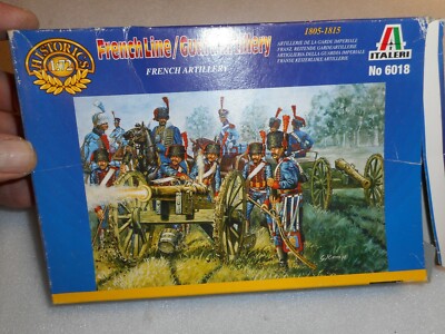 Italeri French Line Guard Artillery 1815 War Set in Box 1/72 #6018