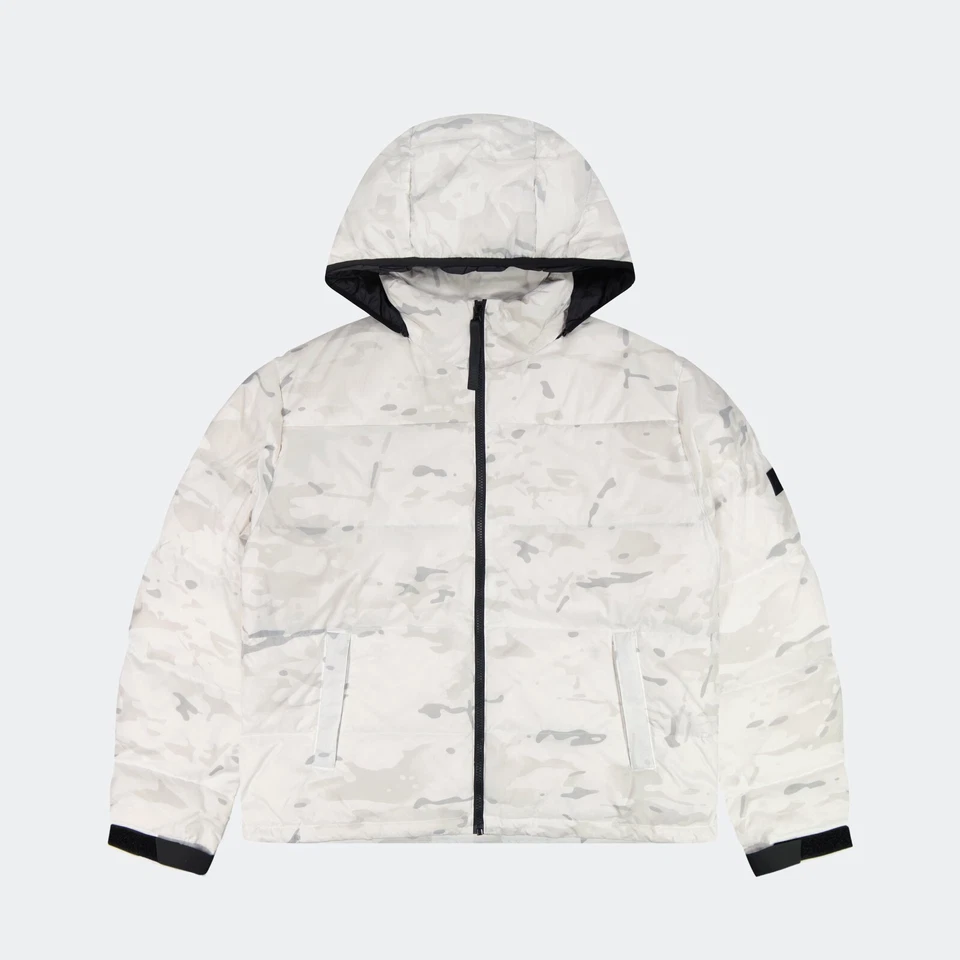 NEW Qilo Tactical NYC Lhotse Down Puffer in Alpine White Multicam Medium M - Image 3 of 4